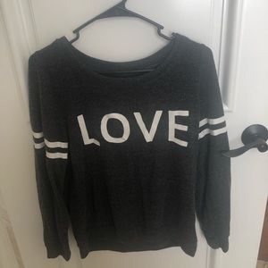 Chaser LOVE sweater